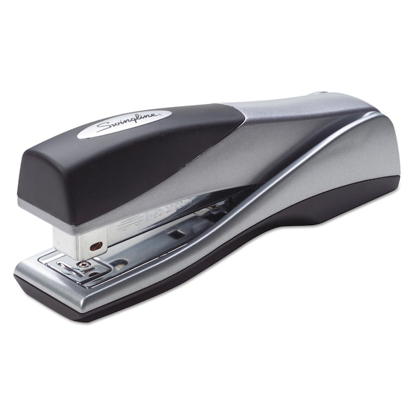 Optima Grip Full Stapler, 25 Sheet, Silver